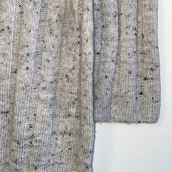 Madewell Donegal Rolled Mockneck Sweater Dress Ribbed Gray Size small - Picture 5 of 6